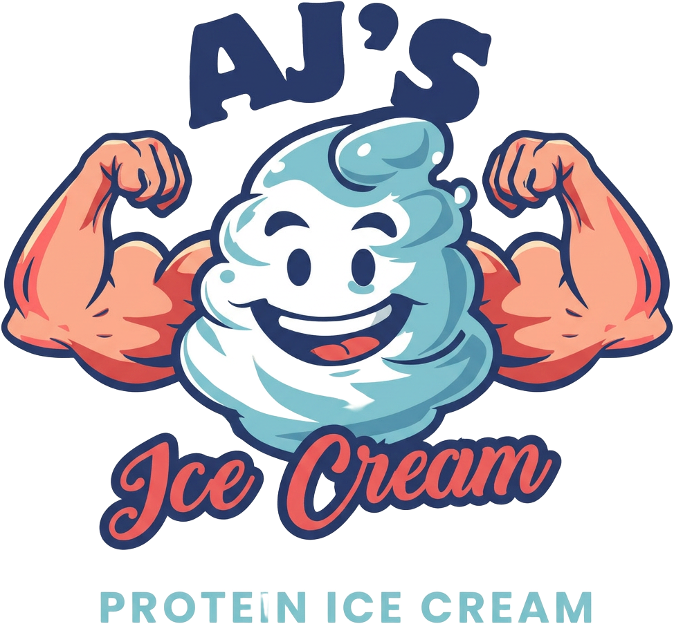 AJ's Protein Ice Cream logo